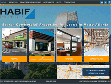 Tablet Screenshot of habifproperties.com